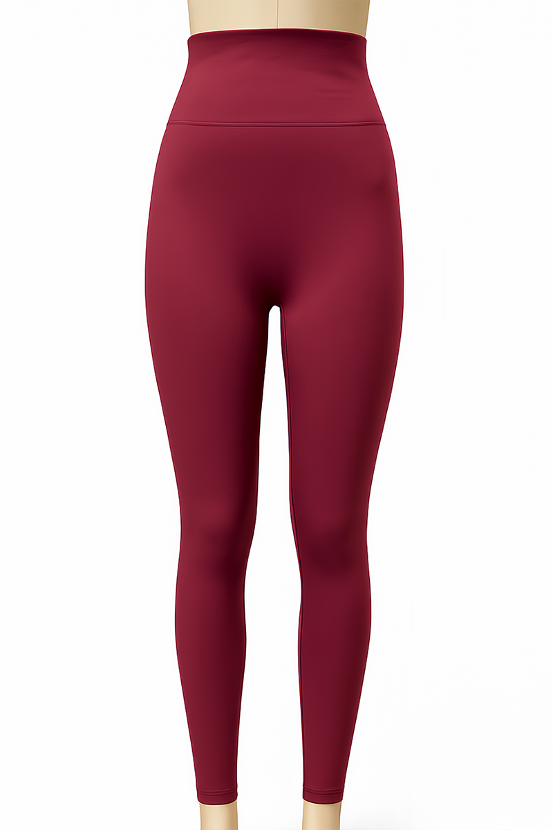 Berry Seamless Compression Leggings