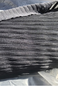 Sheer Ribbed Stretch Fabric – 145cm Wide | £8.00/metre | Deadstock UK