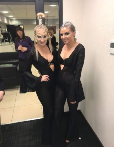 Sheer Ribbed Stretch Fabric – 145cm Wide | £8.00/metre | Deadstock UK