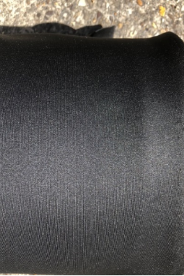 Scbua Black Stretch Fabric – 145cm Wide | Deadstock