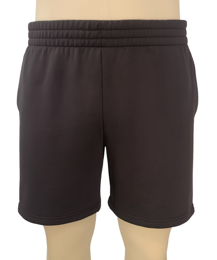 Fleece Shorts with Pockets – Black or Brown
