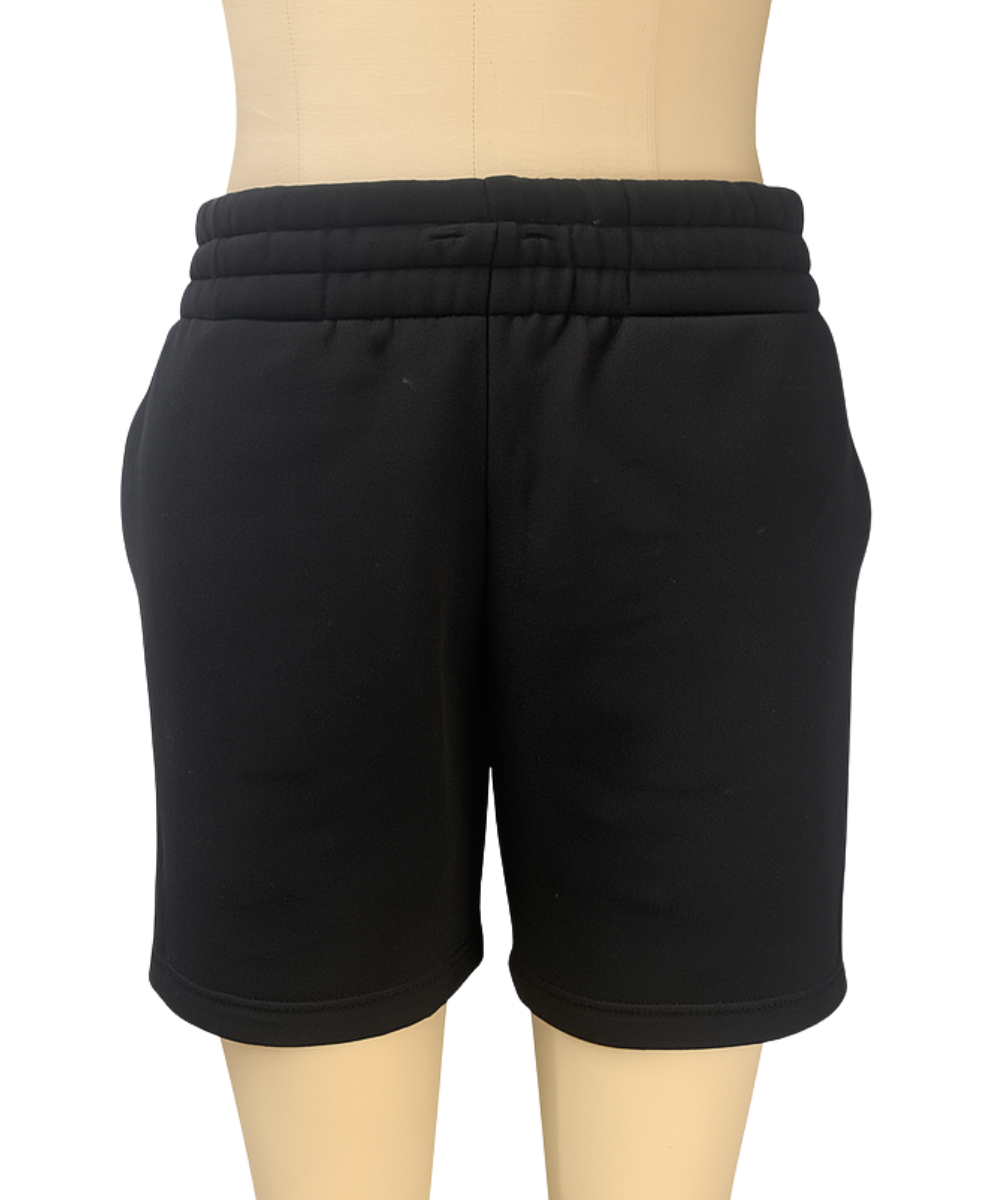 Fleece Shorts with Pockets – Black or Brown